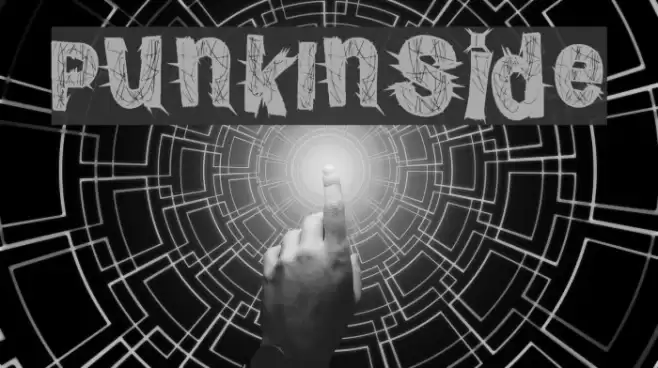PunkInside Font examples