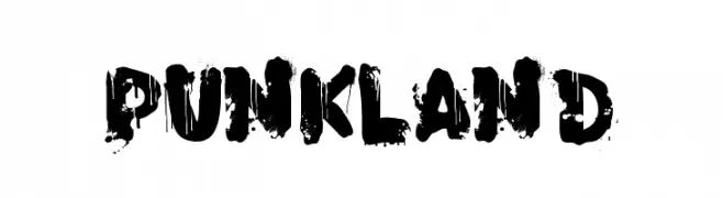 PunkLand  フリーフォントのダウンロード