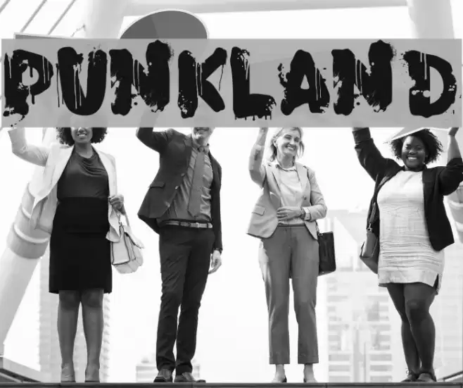 PunkLand Font examples