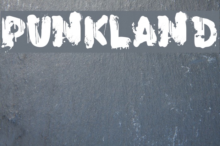 PunkLand Font examples