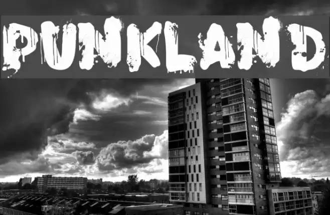 PunkLand Font examples