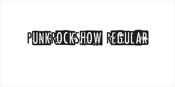 PunkRockShow Regular Logo