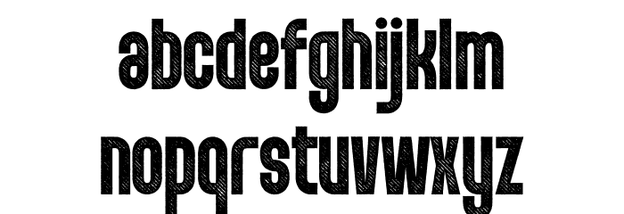 PunkRockerStampDemo-Regular Font LOWERCASE