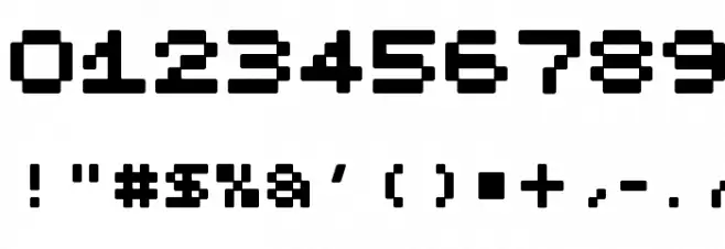 Punkbound Font OTHER CHARS