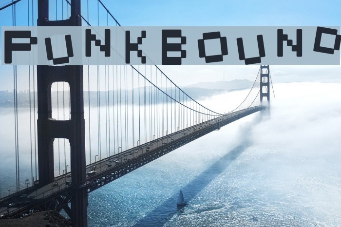 Punkbound Fonte examples