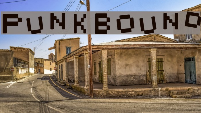 Punkbound Fonte examples