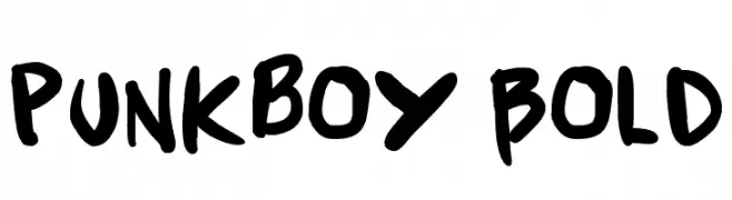 Punkboy Bold  Frei Schriftart Herunterladen