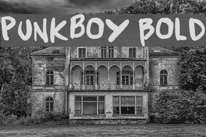 Punkboy Bold Font examples