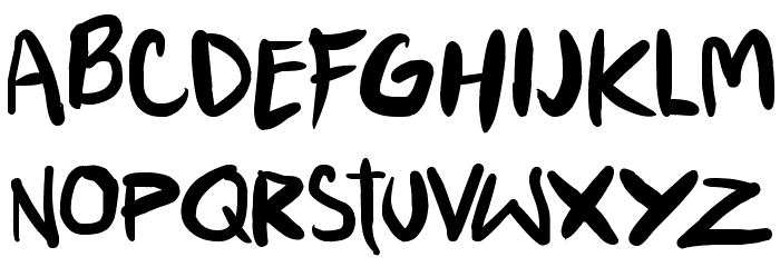 Punkboy Font LOWERCASE