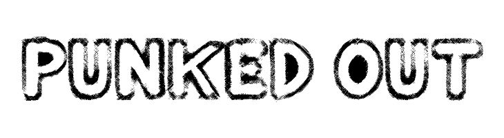 Punked Out  Descarca Fonturi Gratis