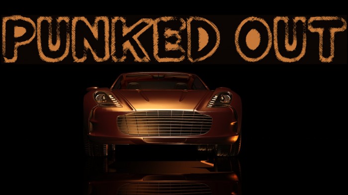 punkedout字体