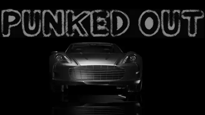 Punked Out Font examples