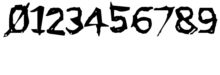 Punker Font OTHER CHARS