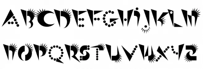PunkerChicksinLeatherJackets Schriftart Groß