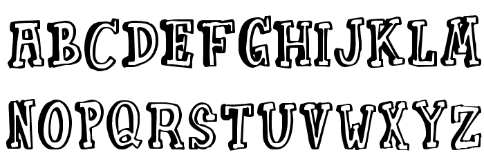 PunkinPie-Regular Font LOWERCASE