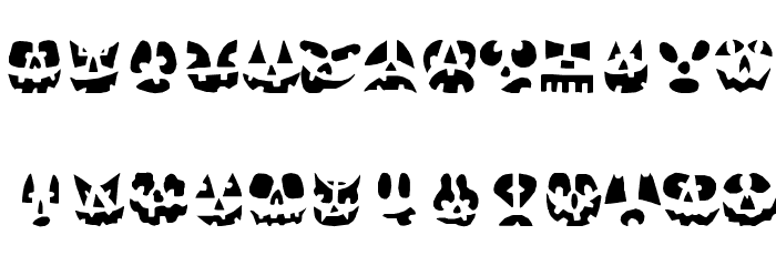 Punkinhead Fonte MINÚSCULAS