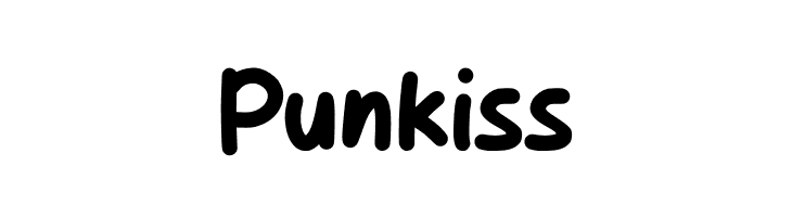 Punkiss  नि: शुल्क फ़ॉन्ट्स डाउनलोड