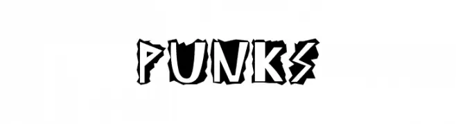 Punks  Скачать бесплатные шрифты