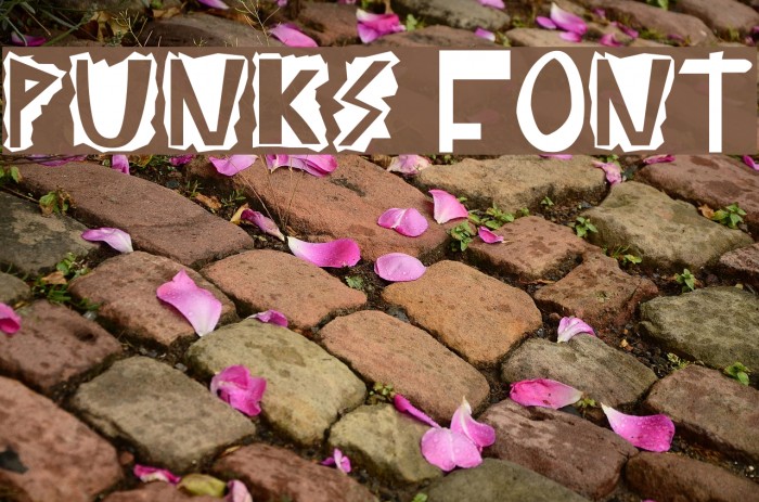 Punks Font examples