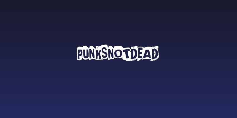 Punksnotdead Social Header