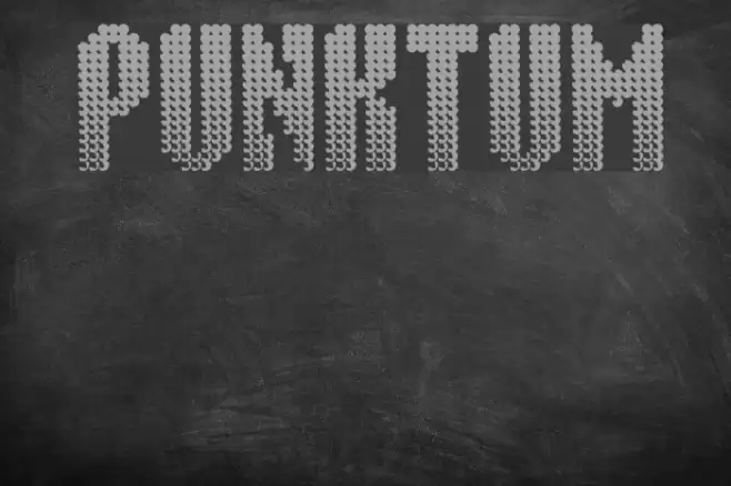 Punktum Font examples