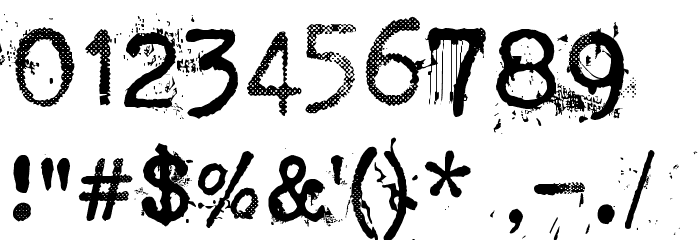 Punktype Font OTHER CHARS