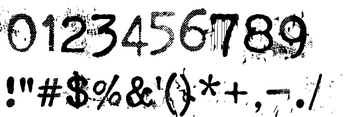 Punktype Font OTHER CHARS