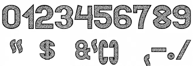 Puntiyisca St Font OTHER CHARS