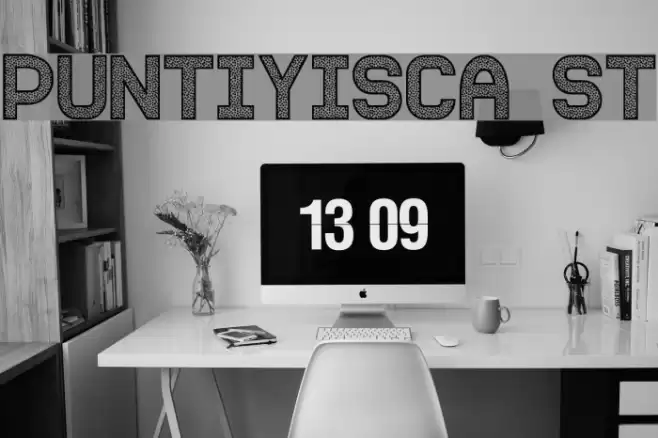 Puntiyisca St Font examples