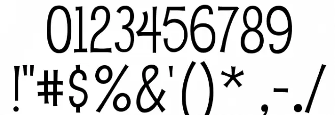 PupcatRg-Regular Font OTHER CHARS