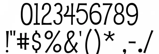 PupcatRg-Regular Font OTHER CHARS