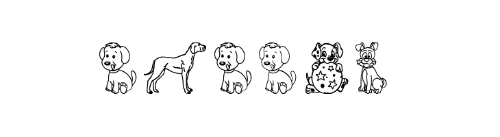 Pupies 字体