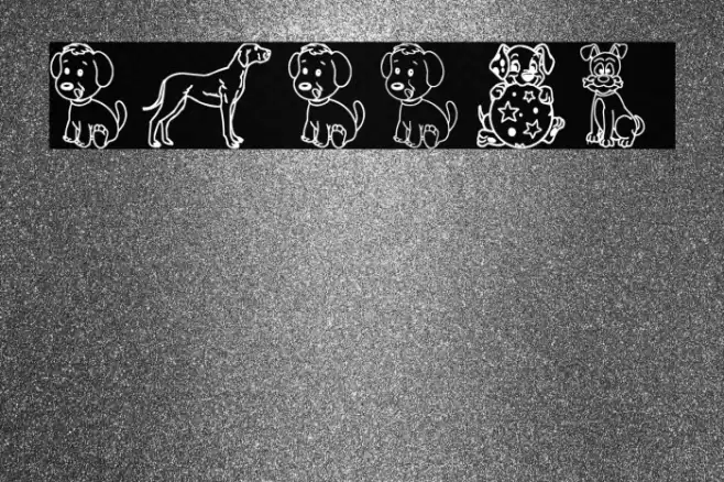 Pupies Font examples