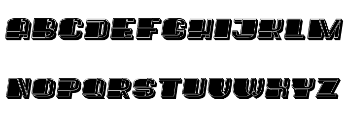 Puppet Filled Italic Font OTHER CHARS