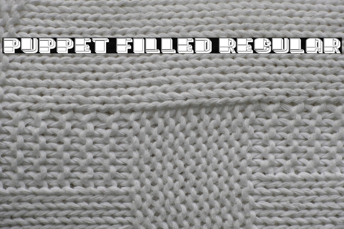 Puppet Filled Regular Example 1