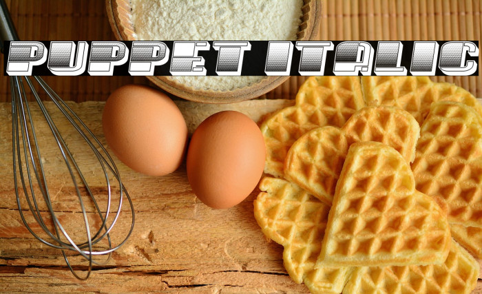 Puppet Italic Example 1