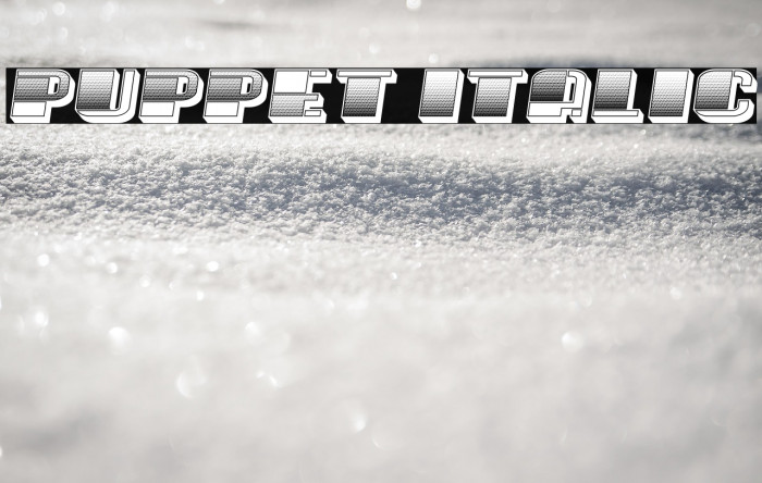 Puppet Italic Example 3