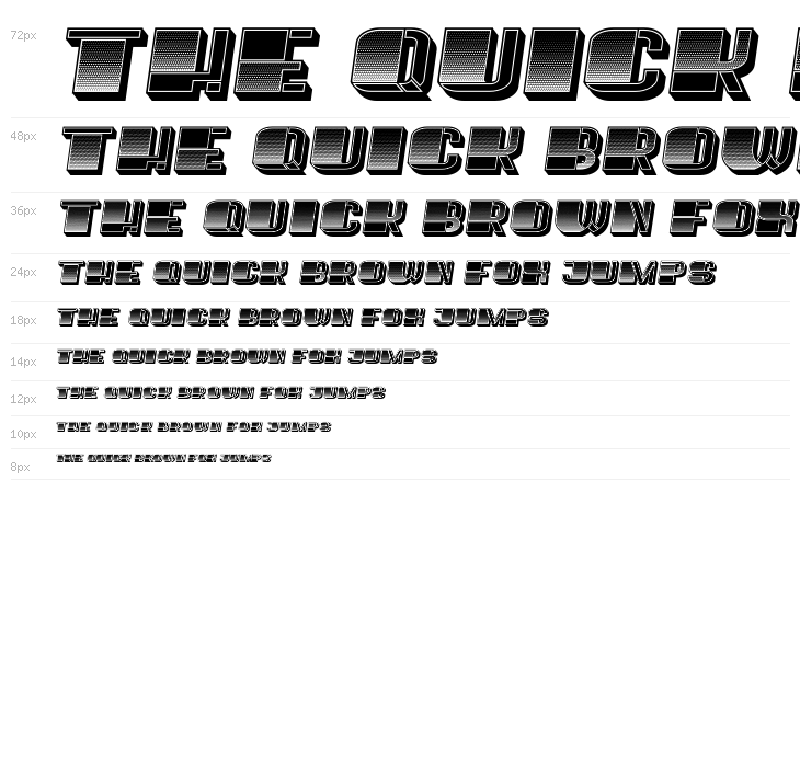 Puppet Italic Waterfall