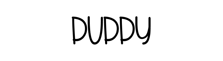 Puppy  Frei Schriftart Herunterladen