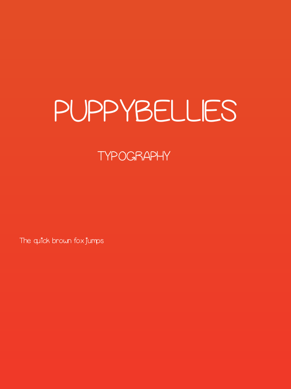 PuppyBellies Poster