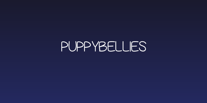 PuppyBellies Social Header