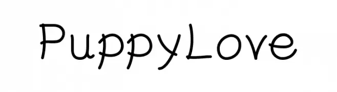 PuppyLove  baixar fontes gratis