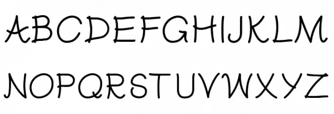 PuppyLove 字体 大写