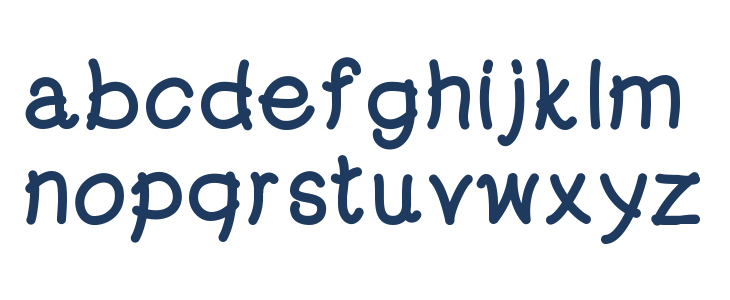 PuppyLoveBold Lowercase