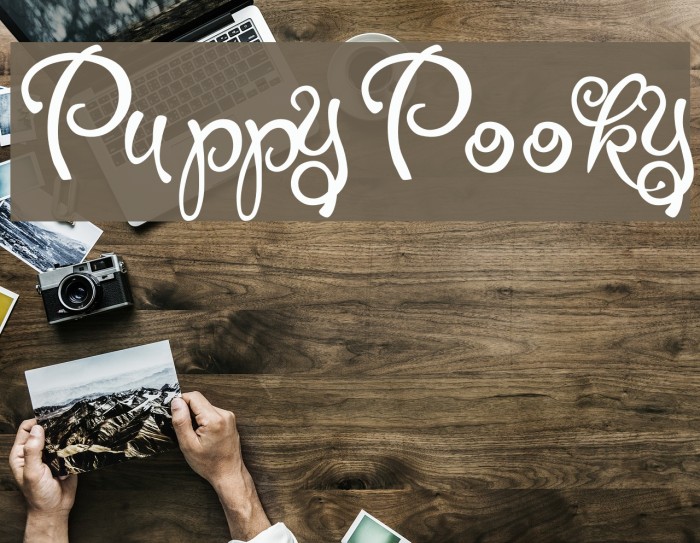 PuppyPooky Font examples