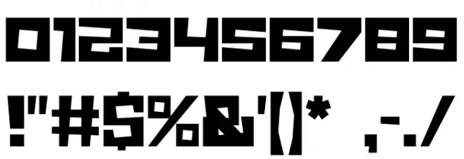 Pupusa Font OTHER CHARS