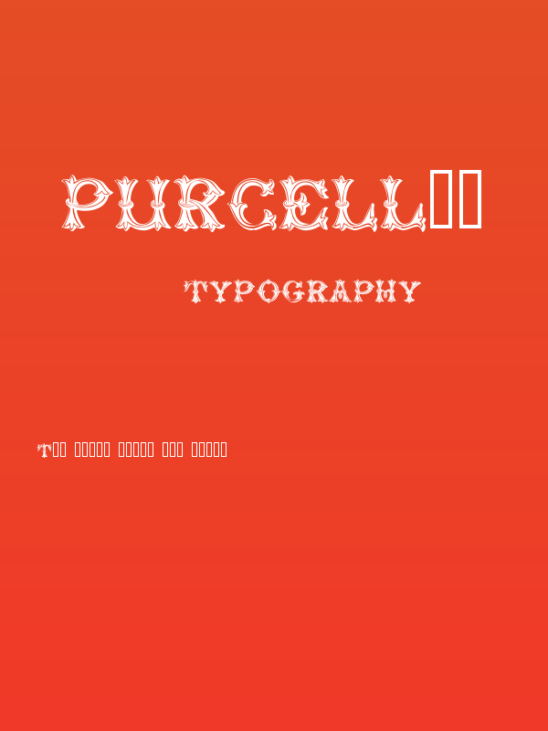Purcell!" Poster