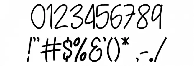 Purchuse Font OTHER CHARS