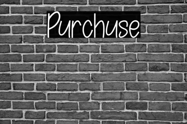 Purchuse Font examples