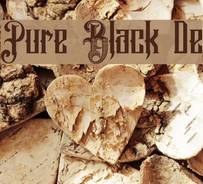 Pure Black Demo Example 1